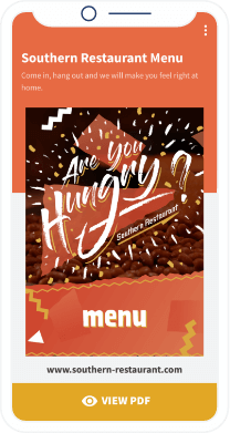 restaurant app pdf screenshot 1