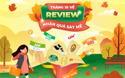 [iCheck Social] Tháng 10 về – Review nhận quà say mê cùng iCheck