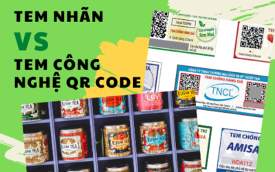 So sánh tem nhãn và tem công nghệ QR code