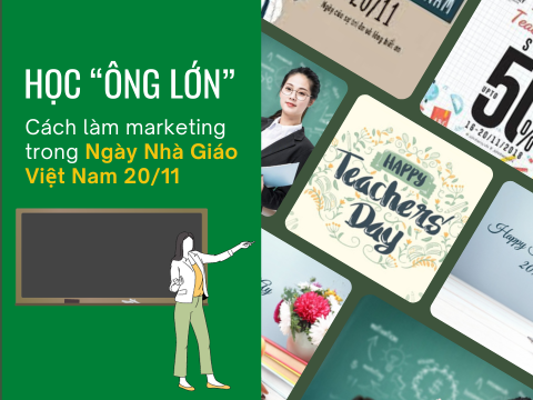 Khám phá cách các doanh nghiệp triển khai chương trình marketing vào ngày Nhà giáo Việt Nam