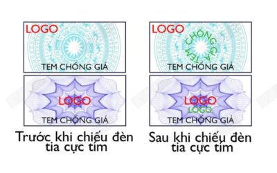 Tem chống giả công nghệ phát sáng